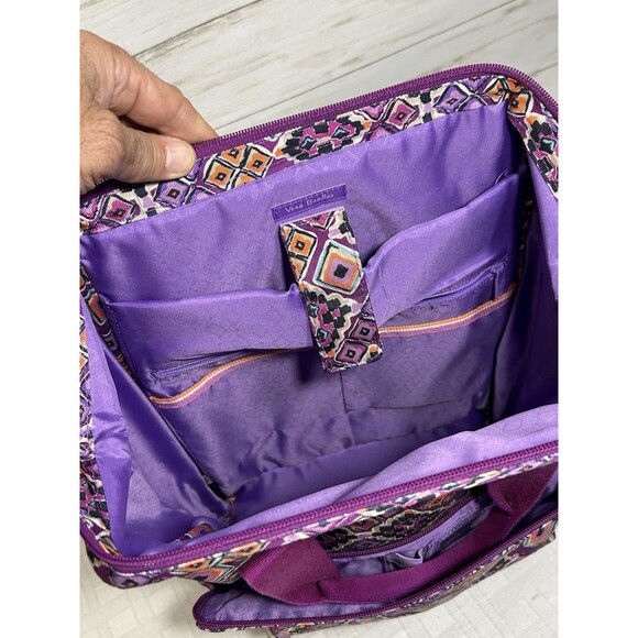 Vera Bradley Lighten Up Frame Backpack - Dream Diamonds Bag  display picture 1
